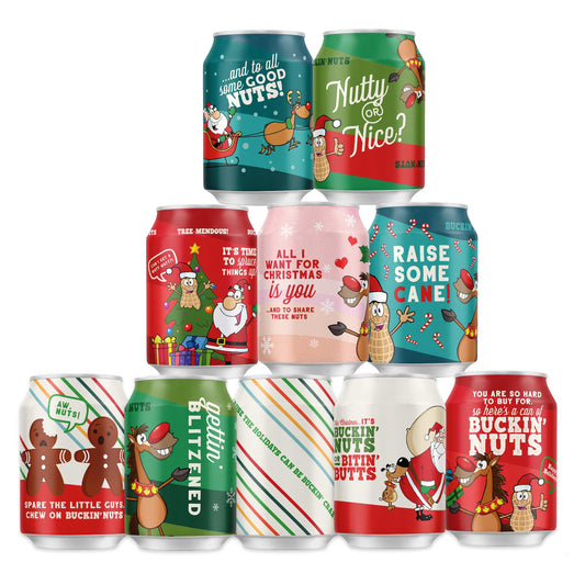 Holiday Fried Peanut Beer Cans - 1 can